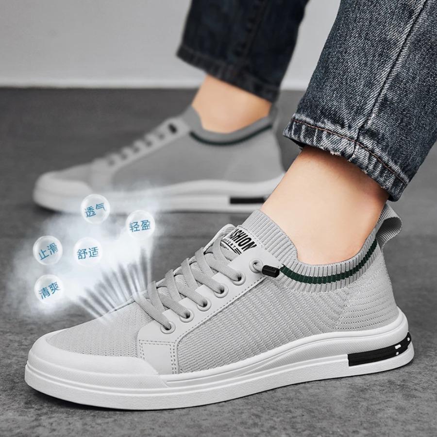 2025 Мужская повседневная противоскользящая, дышащая и удобная повседневная спортивная обувь, лоферы, мужские кроссовки для бега и тенниса