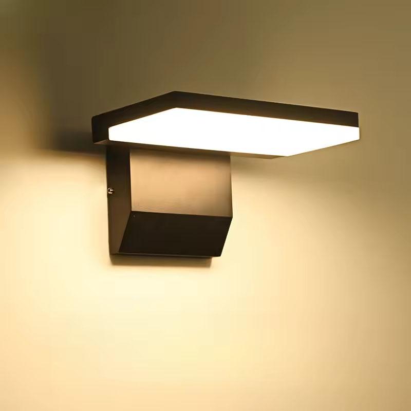 IP65 Waterproof Sensor Wall Lamp LED Outdoor Wall Light Adjustable Angle wall Lights Aluminum Alloy Entrance Corridor Balcony