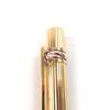 Отличная шариковая ручка Cartier Trinity Twist Type золотая мужская Б/у