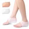 Inner Heightening Shoe Pad Men's and Women's Invisible Height Increasing Half Insole Soft Skin-Friendly Shock-Absorbing Elastic Heel Foot Sock