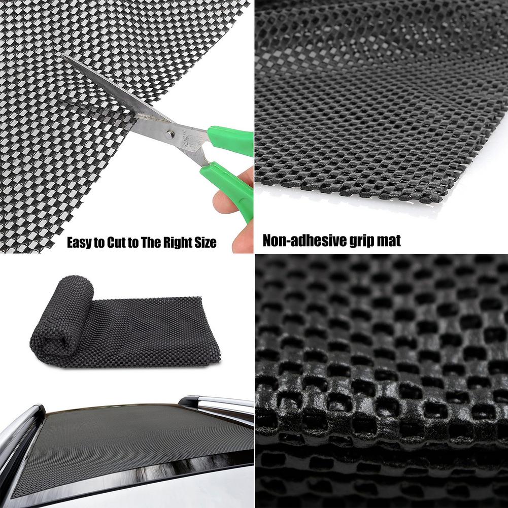 90x120cm Roof Anti-slip Mat Anti-slip Pad for Car Roof Bag Luggage Bag Roof Anti-scratch Pad Anti-scratch Mat Easy To Cut Mat