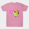 T Shirt Women Gir Loves Tacos Harajuku Print Kawaii Tshirt Summer Short Sleeve Female T-Shirt Top Tee