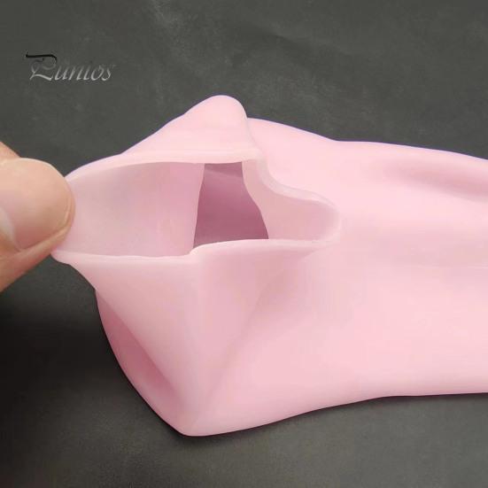 1 пара защитных чехлов для ног, силиконовые, водонепроницаемые, устойчивые к трещинам, смягченные мозоли, кератинизированные накладки для ног, пляжные носки, пленка для ног против сухости и трещин