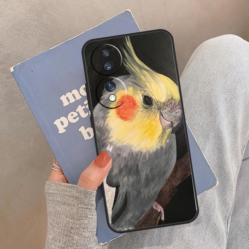 Мультяшный Животный Пухлый Какаду Чехол Для Honor Magic 8 7 6 5 Pro Чехол Для Honor 400 200 X9c X9b X9a X8a X8b 50 70 90 Lite