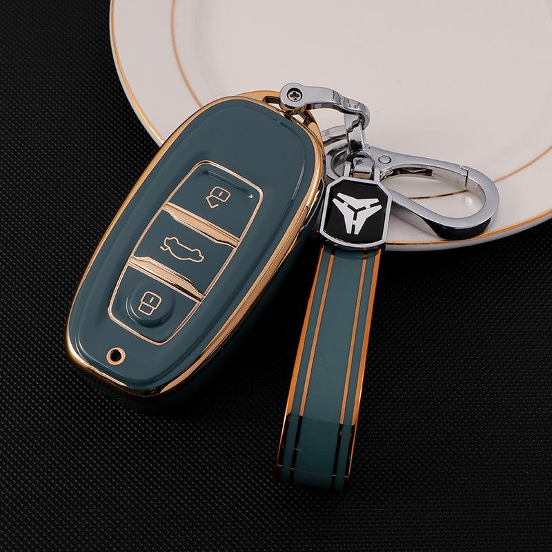 Hongqi EQM5/H7/E-HS3 Key Shell: Full Case Cover for H5 and HS7 Models - Unisex