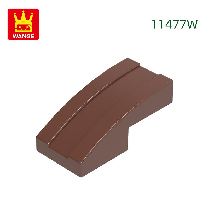 333 шт./лот 11477W Наклонный изогнутый элемент 2x1 Деталь Moc Цветные Аксессуары Совместимые с Кирпичиками DIY Детская Игрушка Строительная Сборка Детали
