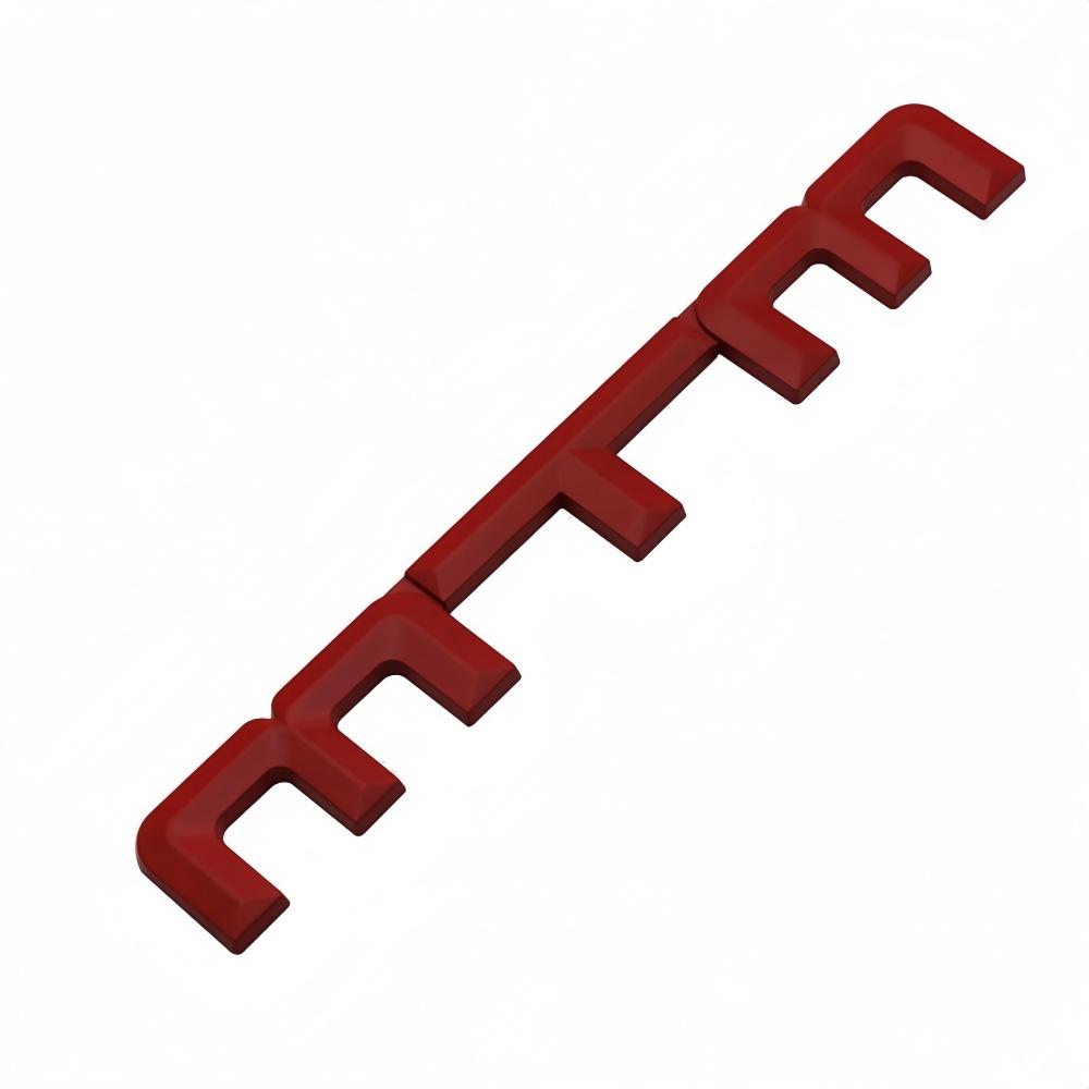 1pcs Alloy MTM Logo Car Sticker Rear Tail Badge Emblem For for VW Golf Passat Jetta Touareg Tiguan Polo CC CW8
