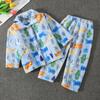 Flannel Children'S Pajamas Autumn And Winter Coral Fleece Boys' Baby Children'S Loungewear Set