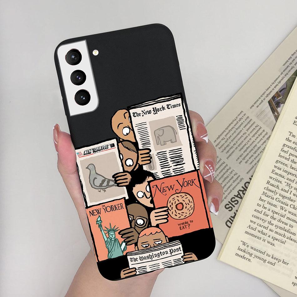 Для Samsung Galaxy S21 Plus Ultra FE 5G Чехол Милый Расписной Силиконовый Мягкий Защитный Чехол для Телефона для SamsungS21 S 21 FE plus ultra
