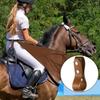 Equestrian Leather Whip Hanger Belt Loop Secure Snap Fastener Strap for Horse Riding Crops & Tack Room Organization