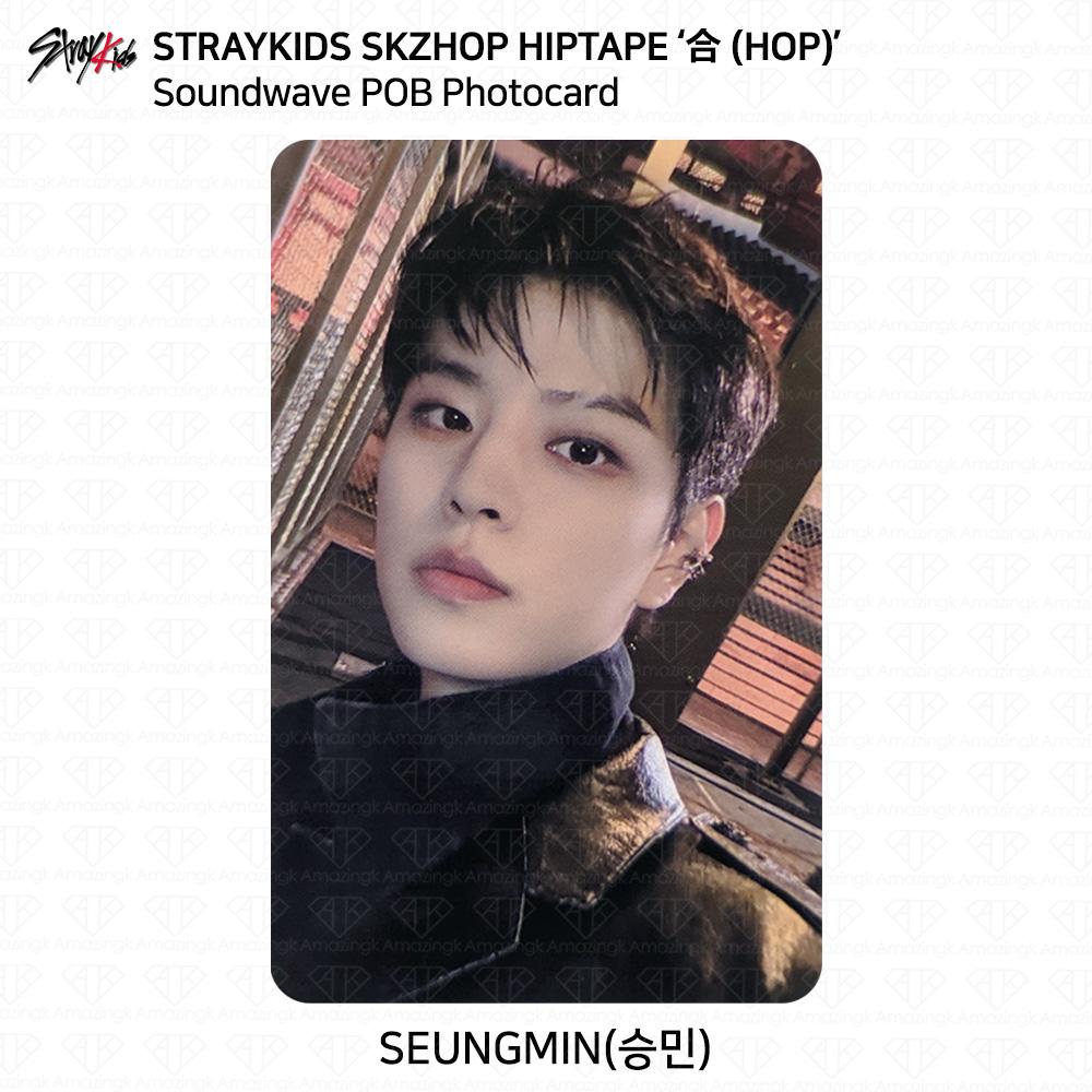 Stray Kids SKZHOP HIPTAPE HOP Soundwave POB Фотокарта KPOP K-POP Hyunjin
