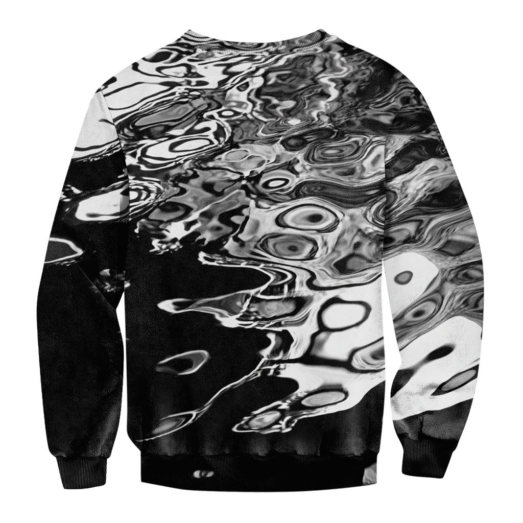 Мужской повседневный модный свитшот с принтом и круглым вырезом