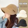 Adjustable Foldable Portable Bucket Hat Beach Cap Sun Hat Fisherman Cap
