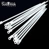 Fixed Head Nylon Cable Ties, Plastic Environmentally Friendly Nylon Cable Ties, White Nylon Cable Ties