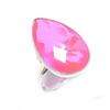 Natural Pink Rubillite Gemstone 925 Sterling Silver Jewelry Ring Size 7 k9G27