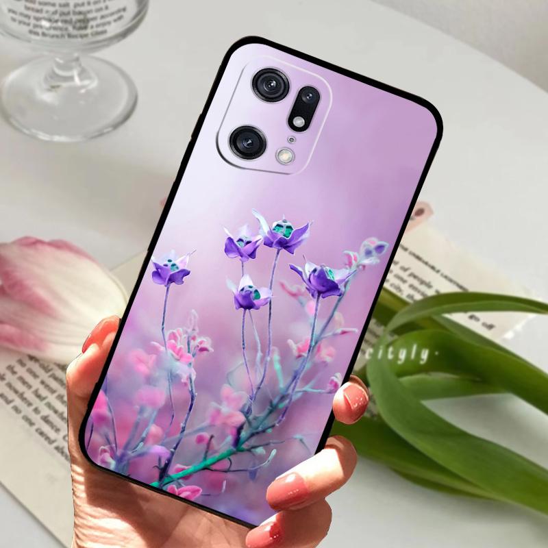 Чехол для OPPO Find X5 Pro, противоударный, мягкий ТПУ, силиконовый чехол для телефона, для OPPO Find X5 Lite, Funda FindX5 X 5 Pro Lite, Capa, мультяшный