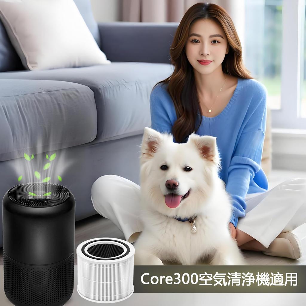 CHNPOFNT Фильтр для очистителя воздуха 2 шт. Core 300 P350 Pro H13 HEPA Сменный для пыли