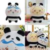 Chiikawa Panda Plush Toy Doll With Soft Pp Cotton Filling For Kids' Bedroom Decor