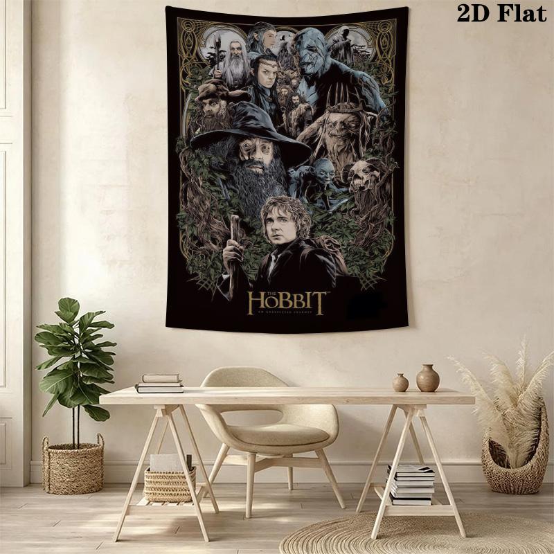 The Hobbit Journey Tapestry Background Cloth Wallmounted Wall Decoration Soft Homestay Soft Decoration Tapestry