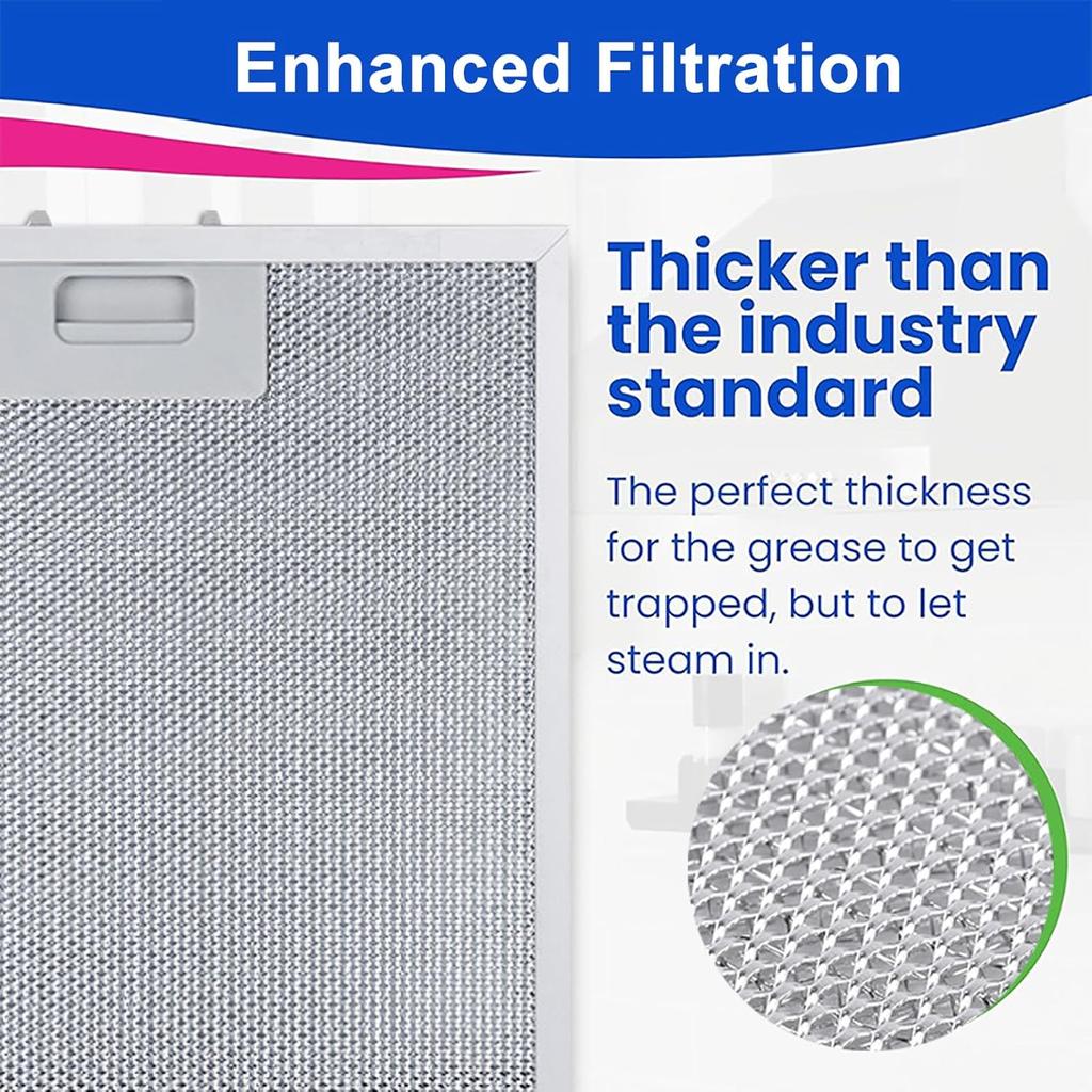 287X313 Фильтр вытяжки Фильтр вытяжки плиты 28,7x31,3