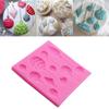 New Silicone Mould Christmas Ornament Fondant Cake Mold Emboss Cutter Sugarcraft DIY