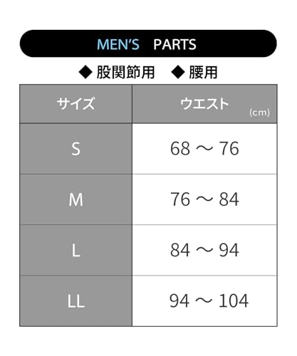 Поддерживающий пояс для талии Wacoal Men's BCO003, Черный, Размер M (Япония)