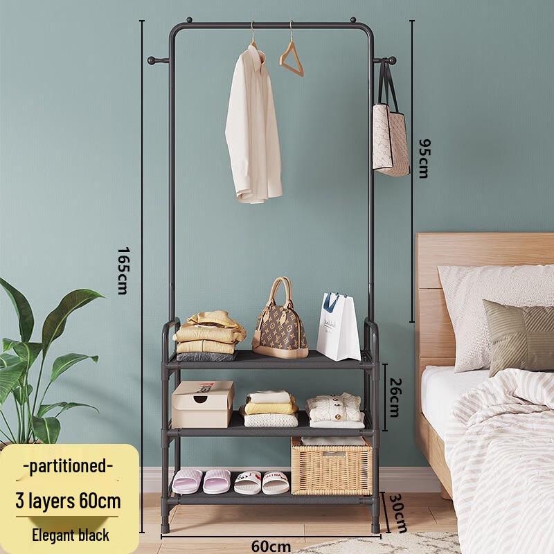 3-Tier Movable Floor Storage & Drying Rack