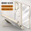 Case Galaxy Z Fold6 Clear Plating Hinge Protector With Lens Stand Full Cover Film Shockproof
