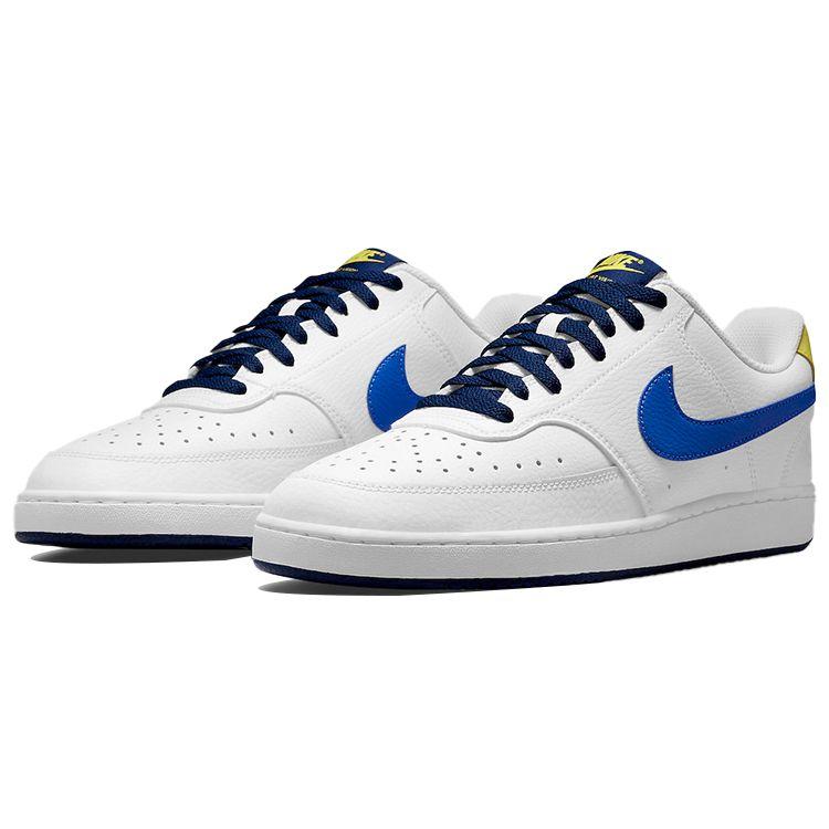 Nike Court Vision Low White Blue Void Мужские кроссовки Бирюзово-Синие DM1187-102