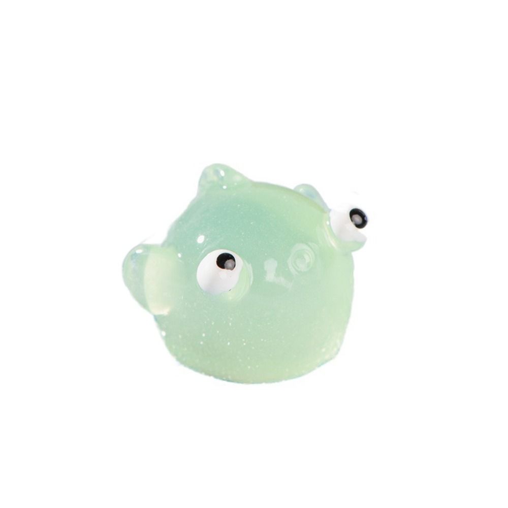 Серия Морских Животных Модель Морской Рыбы Светящиеся Цветные Морские Животные Миниатюрные Смоляные Светящиеся Медузы Украшение Аквариум