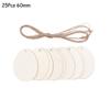 3-8cm Easter Eggs Wooden DIY Crafts Happy Easter Party Home Decoration Hanging Ornament Kids Gifts Unfinished Blank Wood Slice