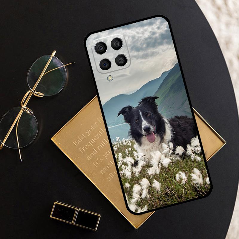 Собака Бордер-колли Для Samsung Galaxy M11 M21 M31 M12 M13 M14 M15 M35 M55 M34 M54 M33 M53 M32 M52 M06 M16 Чехол