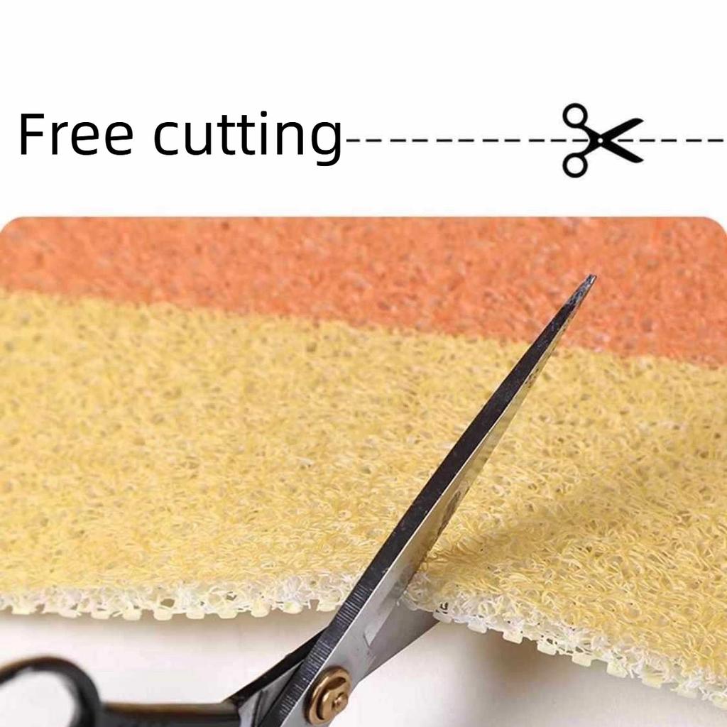 Коврик для ванной Полное покрытие Полый дизайн Нескользящий Коврик для ванной и душа Детский Противопадение Для дома Велюровая петля Коврик для пола