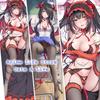 Наволочка для косплея «Date a Live Kurumi Tokisaki», аниме-игра «Dakimakura», 2WAY, обнимающая наволочка для тела, подушка для домашней кровати, чехол отаку