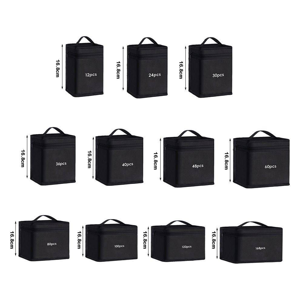 Multiple Specifications Oxford Pen Bag Large Capacity Universal Stationery Bag Stationery Box