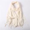 Fashion Spring Winter Scarves Women's Wraps Solid Color Thin Shawl Lady Faux Cashmere Warm Headscarf