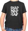 Футболка для детей "Snap Nap or Tap" - Джиу-джитсу - ММА - Бразильская - Бой - Боец