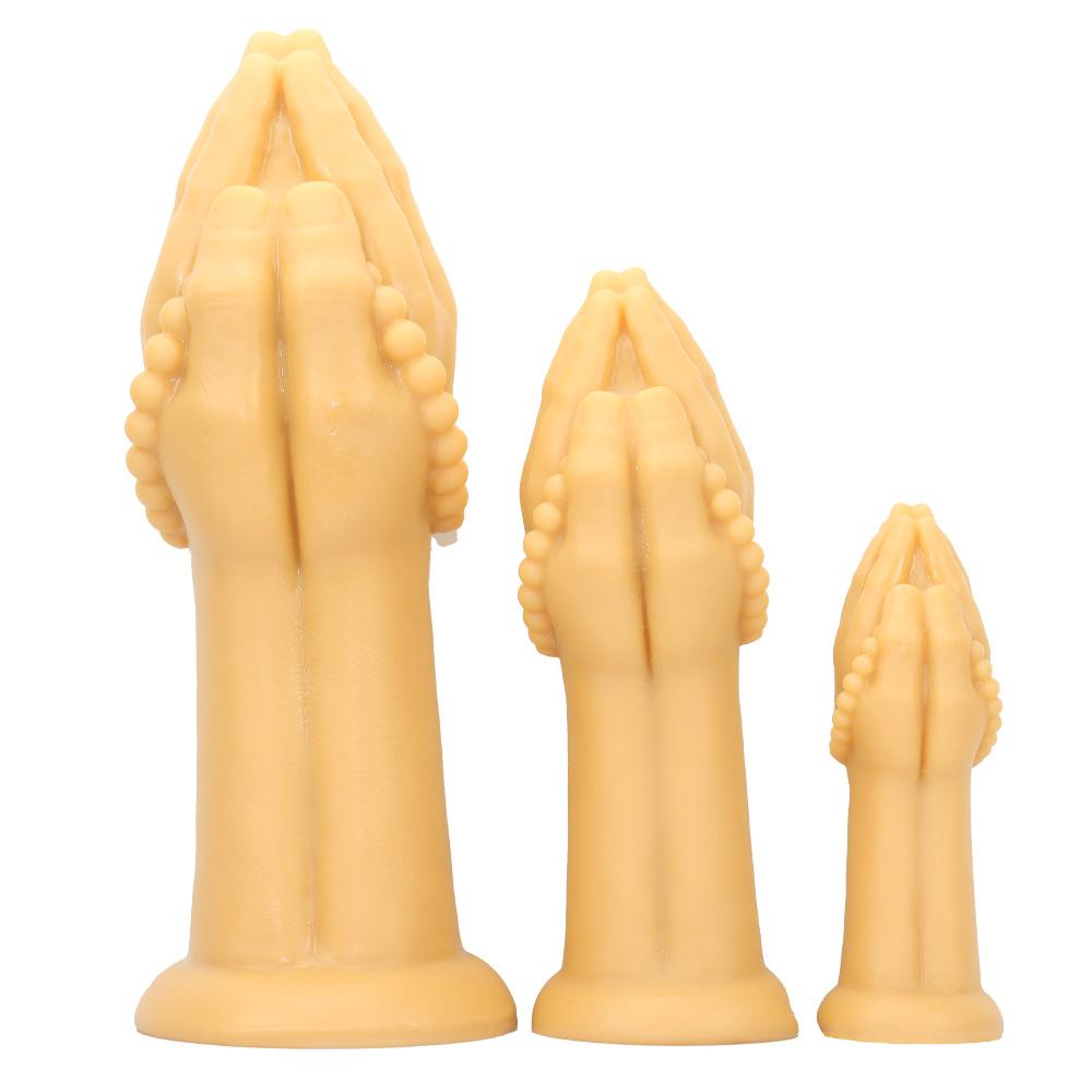 11 см трехразмерный кулак протез руки задняя часть корта анальная пробка очень большой ручной шарик анальный расширитель протез пениса секс-игрушки