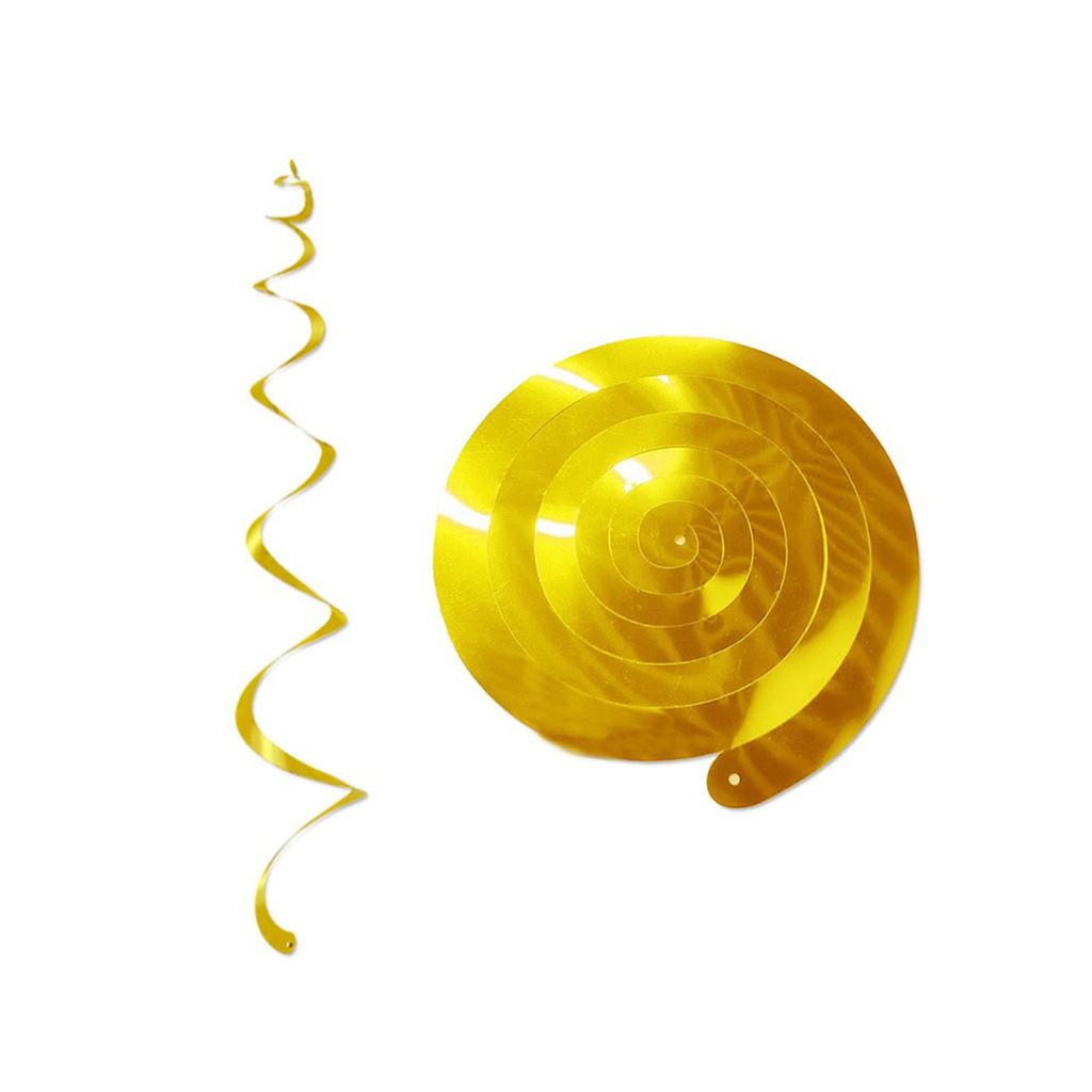 Party Decoration PVC Single Spiral Atmosphere Setting Hanging Ornament