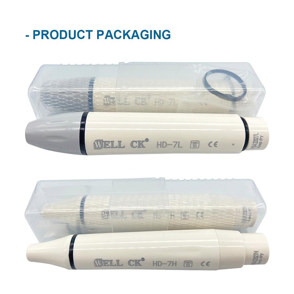 WELL CK Наконечник стоматологического ультразвукового скалера HD-7H и HD-7L LED