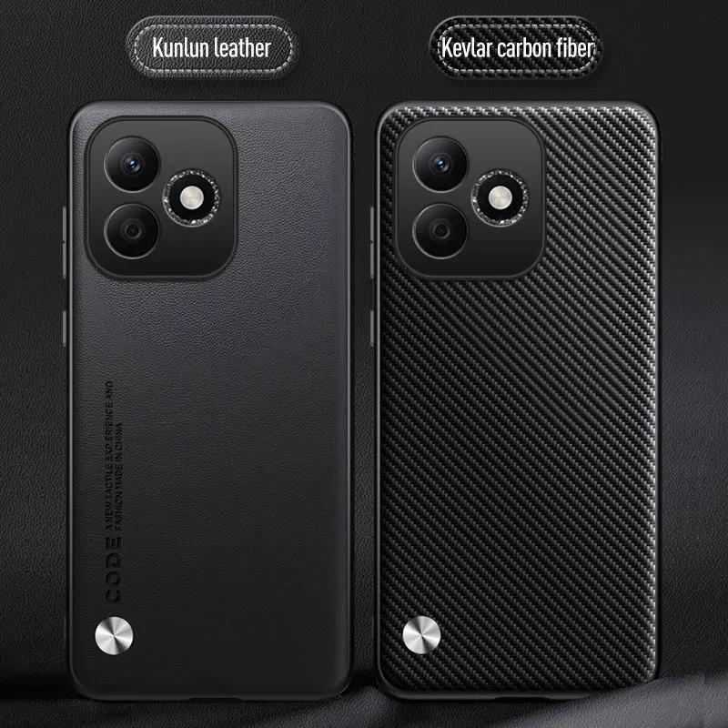 Роскошный чехол для телефона из ПУ-кожи для Honor X8D, задняя крышка, ударопрочный силиконовый защитный чехол для телефона для Huawei Honor X8D
