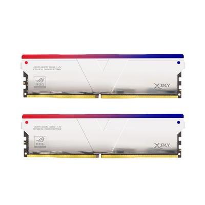 Hynix IC Игровой ПК для Настольного Компьютера Manta XSky RGB ROG 32 ГБ x CL32 ASUS ROG с RTMXSL1666832SWK v-color Память, (Освещение), Сертифицированный, DDR5-6600 МГц