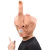 Головной убор на палец Хэллоуин Косплей Смешная маска Маскировка Маска Костюм [sac taske] (Средний палец)