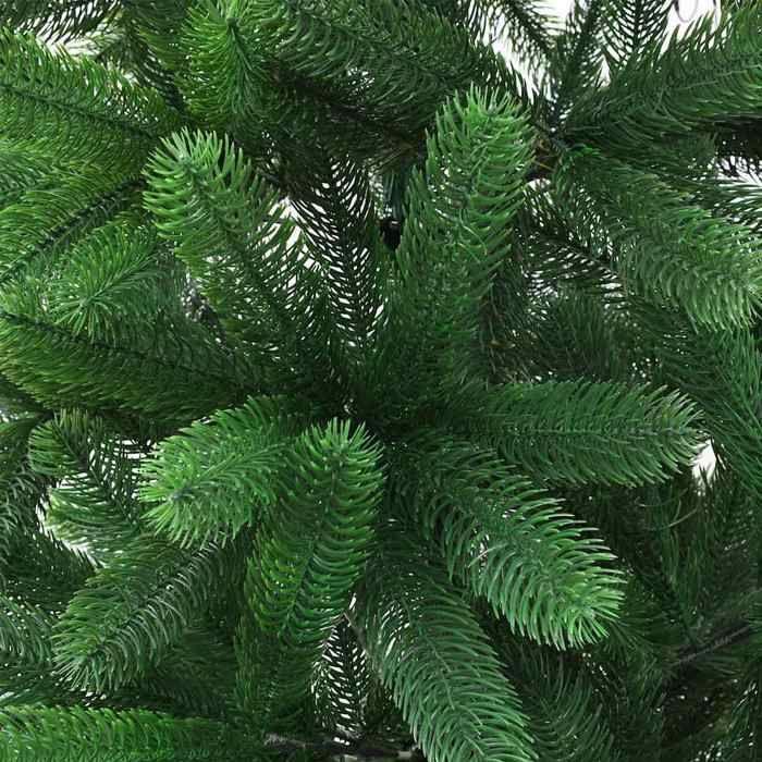 Maison Exclusive - Arbre de Noël artificiel pré-éclairé et boules 150 cm Vert