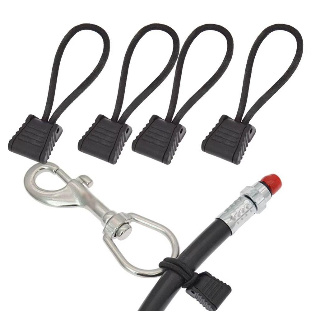 2Pcs Replacement Diving Hose Clip Fixing Bungee Snorkel Attachment Rope For Diver
