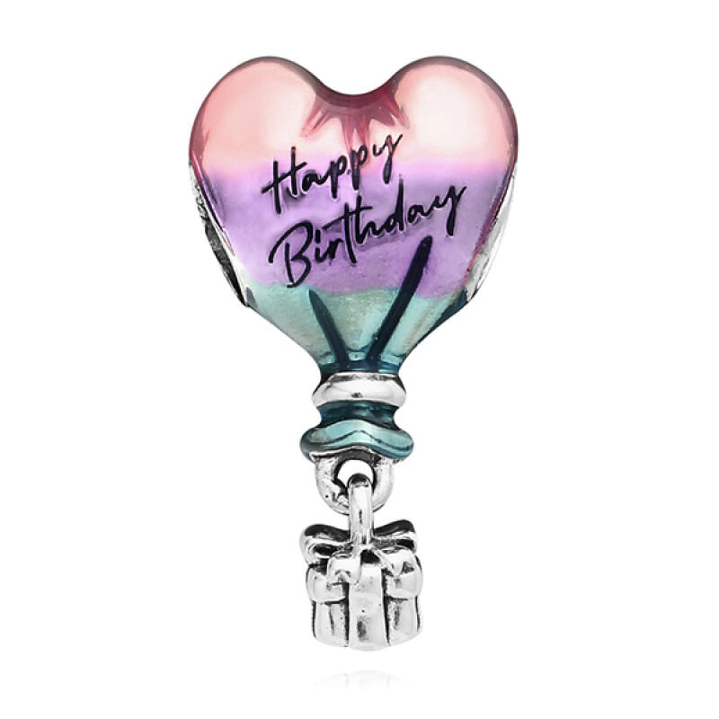 Pandora Charm Happy Birthday Air Balloon 791501C01