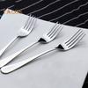 Fork Ergonomic Easy To Use Stainless Steel Convenient Sturdy Multi-purpose Dinner Fork for Household