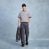 Jack&Jones Мужская футболка с коротким рукавом, свободного кроя, имитация двух предметов