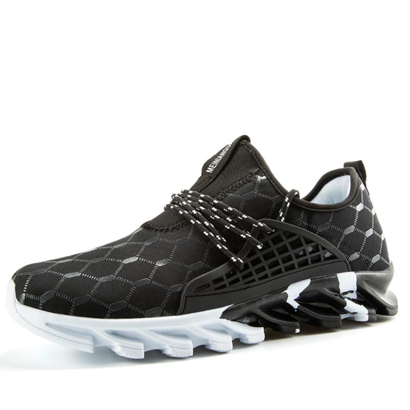 Мужская обувь большого размера 39-47Сверхлегкие спортивные повседневные мужские туфли Four Seasons Кроссовки для мужчин
