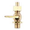 G1/4 Motorcycle Copper Threaded Brass Drain Petcock Shut Off Valve For Fuel Gas Oil Air 1/8 Inch -1/4 Inch Fuel Tap